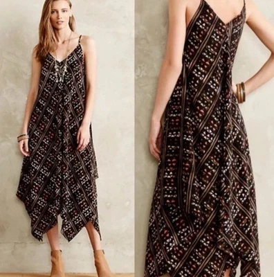 HD in Paris Women's Estrella 100% Silk V neck Adjustable Straps Size XS Dress - Image 1 of 4