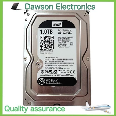 Western Digital WD1003FZEX Black 6Gbs 1TB 64MB SATA 3.5" Desktop HDD Hard Drive - Image 1 of 3