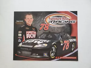 Regan Smith #78 FURNITURE ROW RACING NASCAR DRIVER Photo Hero Card 10½×8 - Picture 1 of 2