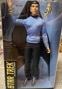 MR. SPOCK BARBIE STAR TREK 50th ANNIVERSARY BLACK LABEL COLLECTOR - NRFB - Picture 1 of 8