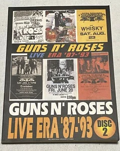 Guns N' Roses Live Era '87-'93 Disc 1 Japan Band Score Book Guitar Tab - Picture 1 of 12