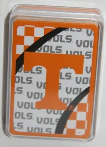 Tennessee Volunteers Vols Orange White Playing Cards Deck - Opened Never Used - Picture 1 of 2