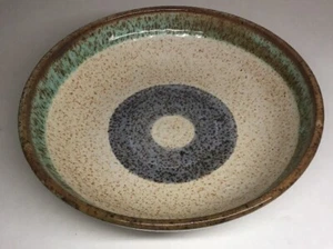 Rare Grande Coupe De L'Atelier La Roue Vallauris Vintage H 7 D 29 Cm - Imagen 1 de 9