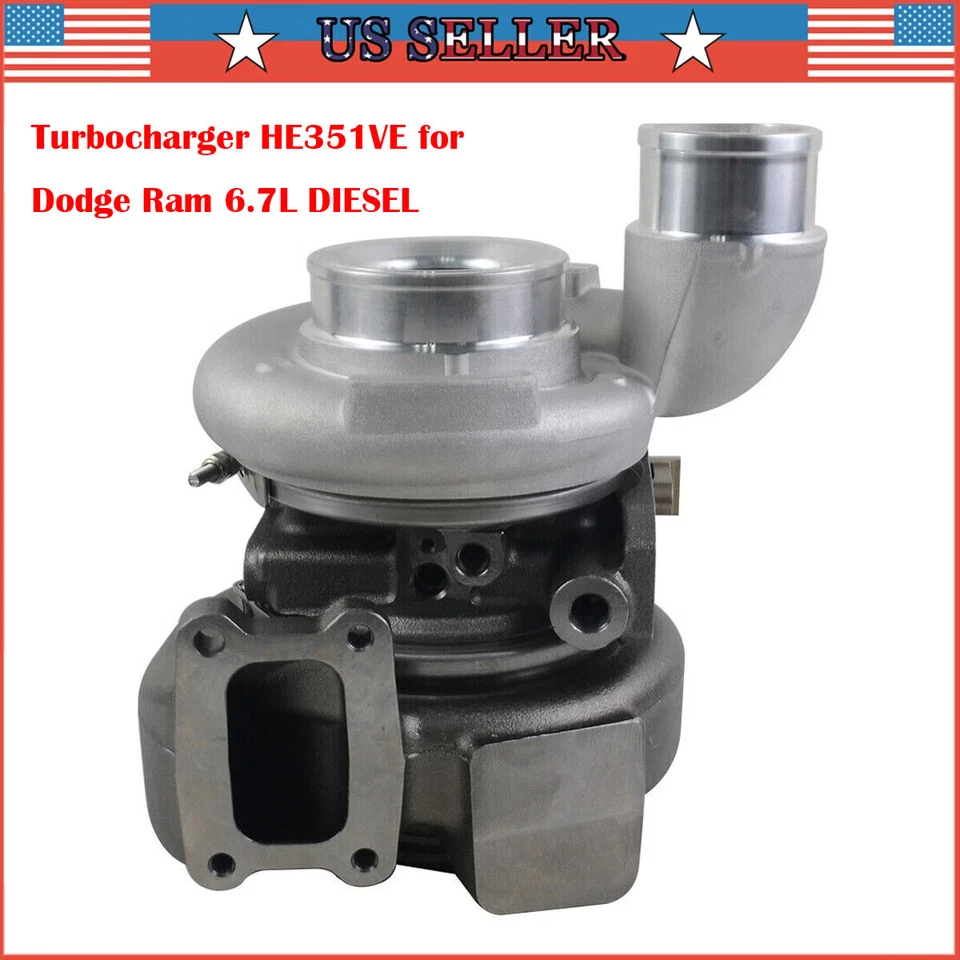 TurboCharger Turbo для 2007-2012 Dodge Ram Cummins Diesel VGT 6.7 Holset HE351VE - Изображение 1 из 4