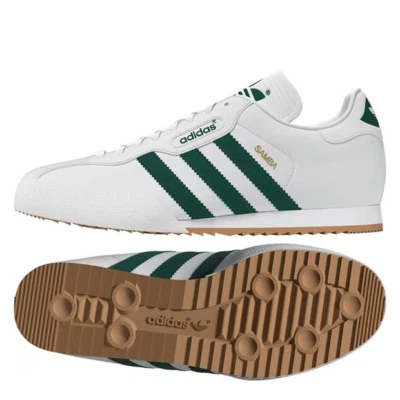 Adidas Herren Samba Super Turnschuhe Adidas Originals Leder Schuhe - UK 6-13