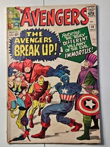 Avengers #10 1ª app. Immortus - Marvel Comics 1964 MCU Kang - Imagen 1 de 7