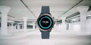 Fossil Q Sports FTW4021 Silicone Strap Smart Watch Touch Screen Blue FTW4021 - Picture 1 of 6
