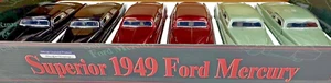 Coche modelo Mercury 1949 1:28 diecast de Ford Superior 6 piezas | Coleccionable de colección - Imagen 1 de 22