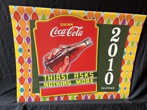 Coca Cola Thirst Asks Nothing More 2010 Calendar New Old Stock - Picture 1 of 12
