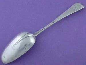 Cuchara de plata Early George I 7 5/8" LONDRES c1721 - ¿fabricante? - Imagen 1 de 10