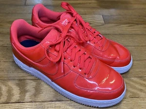 Nike Air Force 1 '07 LV8 UV Siren Red 2017 Excellent PINKish Red Size 8.5 - Picture 1 of 14