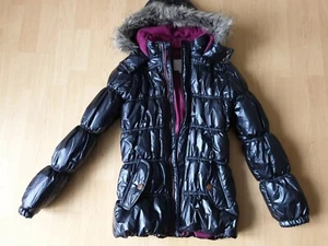 Winter Jacke Größe 164 Blau Metallic Von Charles Vögele - Bild 1 von 3