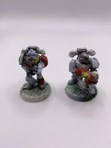 Space Marine Legion Of The Damned Metal x2 2nd Edition Warhammer 40k OOP - Picture 1 of 2