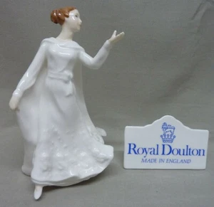 Royal Doulton - HN4083 - "Wisdom" - Sentiments - 1999 to 2001 - 6" Tall - Picture 1 of 7