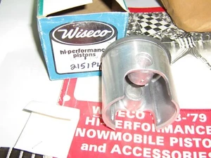 rotax,ski doo blizzard  640 WISECO 2151P4 .040 O.S. BORE PISTON WITH RINGS  - Picture 1 of 1