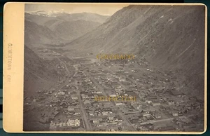 GEORGETOWN COLORADO Bird's-eye-view Dalgleish cabinet photo variant angle 1889 - Picture 1 of 3