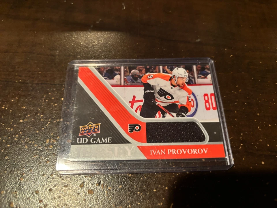 2020-21 Upper Deck UD Game Jersey IVAN PROVOROV #GJ-IP - Image 1 of 1