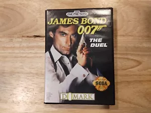 James Bond 007 The Duel (Sega Genesis, 1994) solo estuche y obra de arte - Imagen 1 de 3