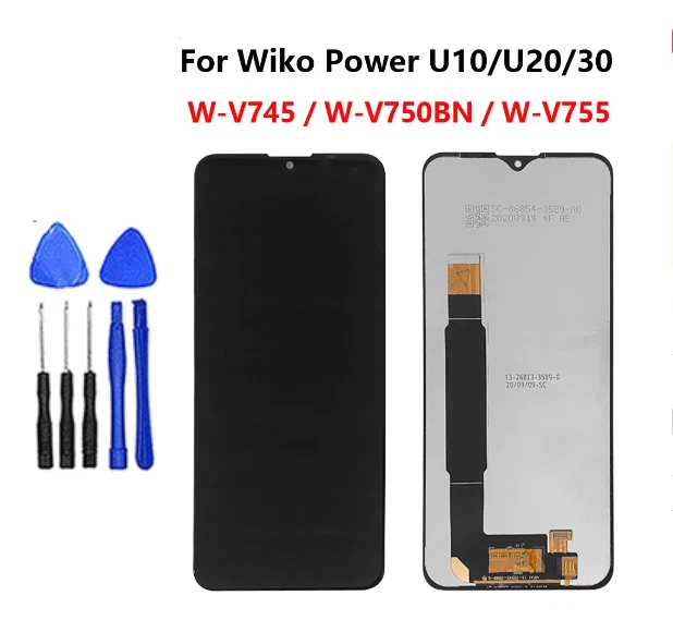 LCD Display Screen Touch Panel Digitizer Replacement For Wiko Power U10 U20 U30 - Image 1 of 1