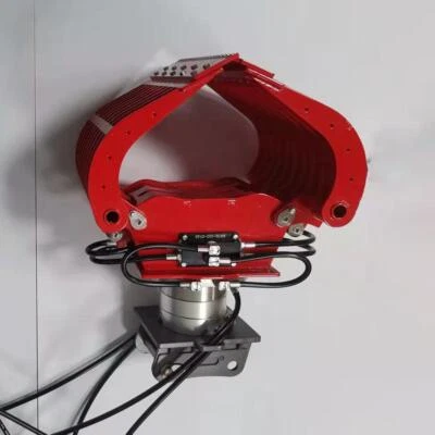 Metall-Hydraulikgreifer für 1/14 Kabolite K350 200 RC Bagger HUINA Car Parts - Bild 1 von 2