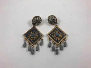 Chantal Thomass dangle earrings - clip-on, 11cm - Bild 1 von 5