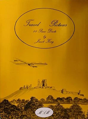 Learn To How To Play Piano Travel Pictures Duets 4 Hands Easy Music Book--- - Image 1 of 2