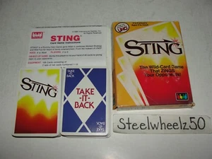 Juego de cartas Sting 1984 Juegos internacionales COMPLETO 106 instrucciones y caja - Imagen 1 de 3