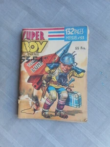 SUPER BOY N°53 DÉCEMBRE 1953 IMPERIA EN ÉTAT CORRECT - Imagen 1 de 3