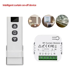NEW Tuya Curtain Switch Smart Life WiFi Blind Switch For Electric Roller Shutter - Picture 1 of 23