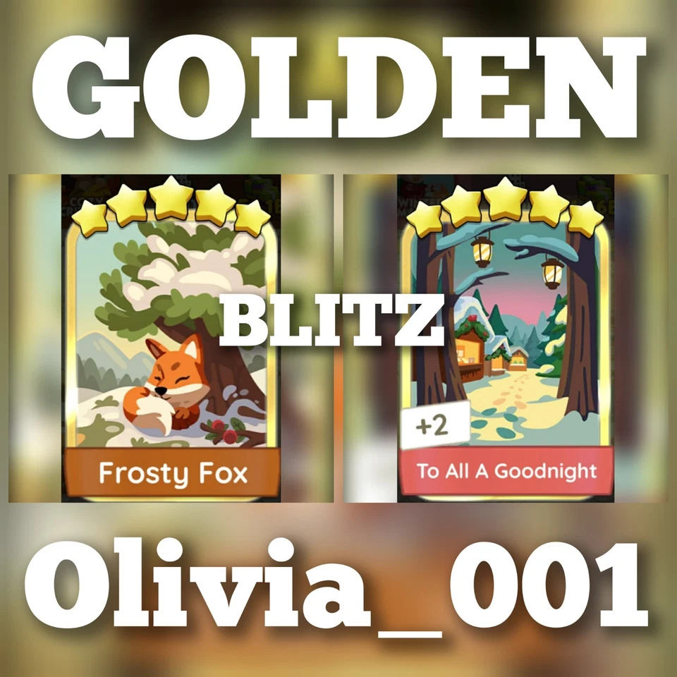 Toasty Treat - Bright & Merry: - Pegatinas Mono_Poly_Go Golden Blitz Foto 1 de 1