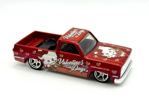 CUSTOM Hot Wheels 83 Chevy Silverado Candy Red PAINT RR - Picture 1 of 3