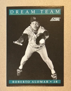 1991 Score #887 Roberto Alomar San Diego Padres - Bild 1 von 2