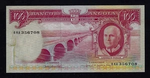 Portugal Portugiesisch Angola 100 Escudos 1962 P-94 UNC - Bild 1 von 2