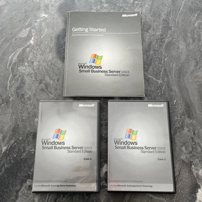 Microsoft Windows Small Business Server 2003 Standard Edition & Product Key - Image 1 of 4