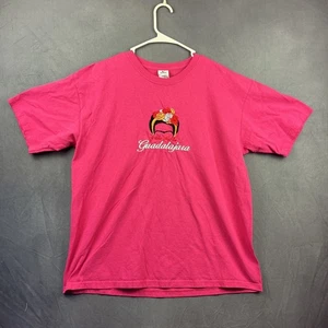 Yazbek Guadalajara Mexico Frida Shirt Mens XL Embroidered Art Vintage Rare Kahlo - Picture 1 of 8