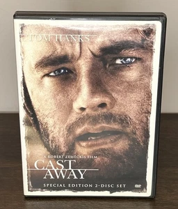 Cast Away DVD Special Edition 2-Disc Set, 2001 Tom Hanks 20th Century Fox - VG. - Picture 1 of 4