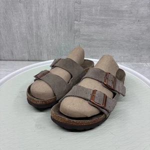 Birkenstock Arizona Sandals Women's Size 9 Brown Oiled Leather Cork Strappy - Picture 1 of 6