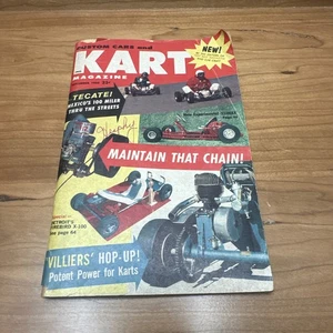 Vintage Kart Magazine September 1960 - Imagen 1 de 5