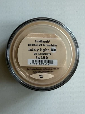 bareMinerals Foundation Broad Spectrum SPF 15 N10 Fairly Light 8g - Image 1 of 4
