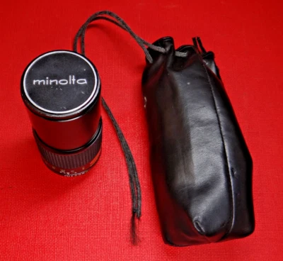 Vintage MINOLTA MD Tele Rokkor-X 200mm 1:4 Lens EX. - Image 1 of 4