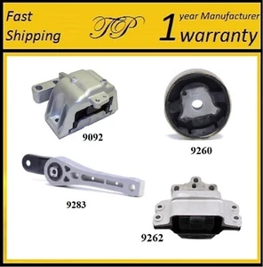 4PCS MOTOR & TRANS MOUNT FOR VOLKSWAGEN GOLF R, JETTA CITY 2.0L GAS - Picture 1 of 6