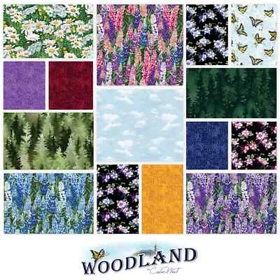 Woodland Layer Cake/Stacker by Cedar West for Clothworks (42) 10 Inch Squares - Image 1 of 2