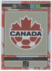 2023 Donruss FIFA Women’s World Cup Team Badges Canada SP