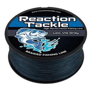 Línea de pesca trenzada de alto rendimiento Reaction Tackle / trenza - gris de baja visibilidad - Imagen 1 de 6