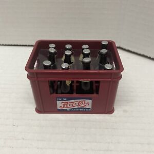Vintage 1990s 12 Pack Pepsi Cola Bottles & Case Carrier Magnet Source Mfg Rare