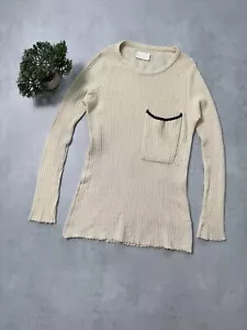 Zadig Voltaire Rimini Cashmere Wool Dress Mini Size M Beige - Picture 1 of 19