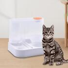 Cat Food and Water Dispenser Dog Feeder Cat Dog Bowl Dish Automatic Pet Feeder