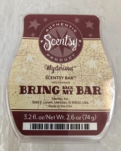 BBMB SCENTSY MYSTERIOUS Wax Bar 3,2 Oz Retired Hard To Find Bring Back My Bar - Bild 1 von 2