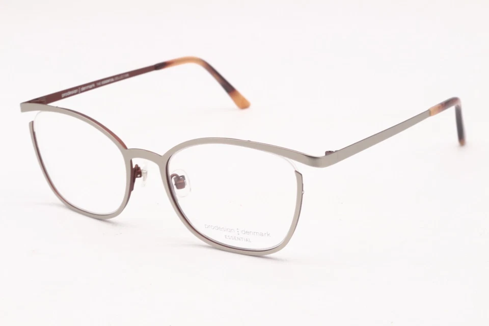 NUEVAS GAFAS PRODESIGN DINAMARCA 3179 C.1011 GRIS MARRÓN AUTÉNTICAS 49-18 Foto 1 de 4