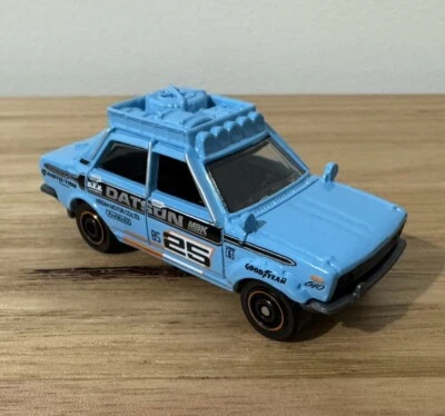 Matchbox 2025. 70 Datsun 510 Rally. 51/125. Blue. - Image 1 of 4